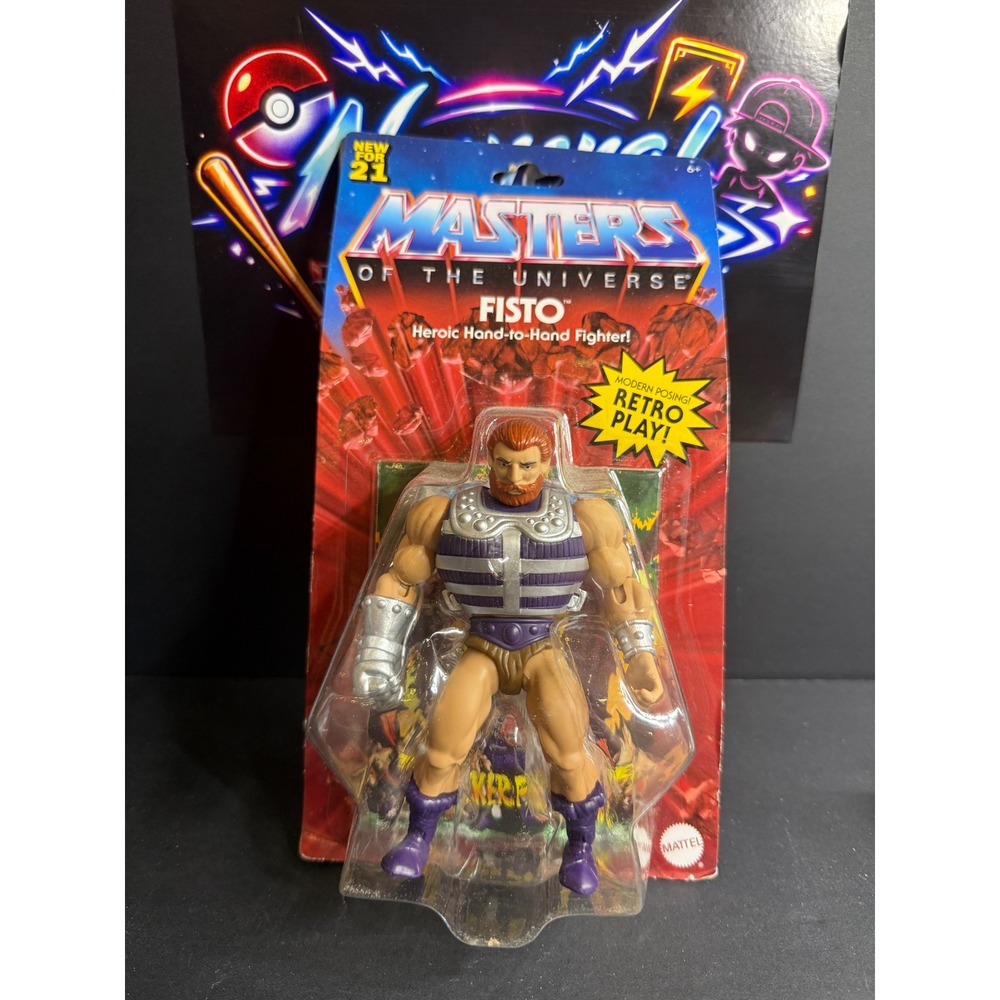 Mattel Masters of the Universe Origins Fisto Action Figure 2021 Retro MOTU GYY25